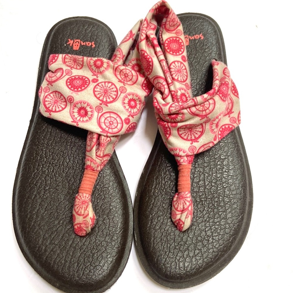 COPY - Sanuk Yoga Sling Bicycle Print Sandals - Picture 7 of 10